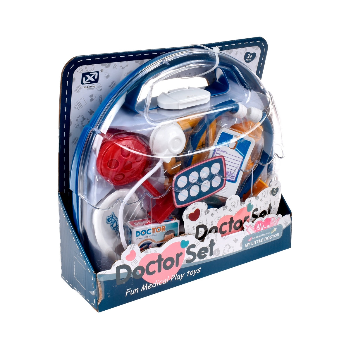 Playset Medico Con Maletin 10 Piezas