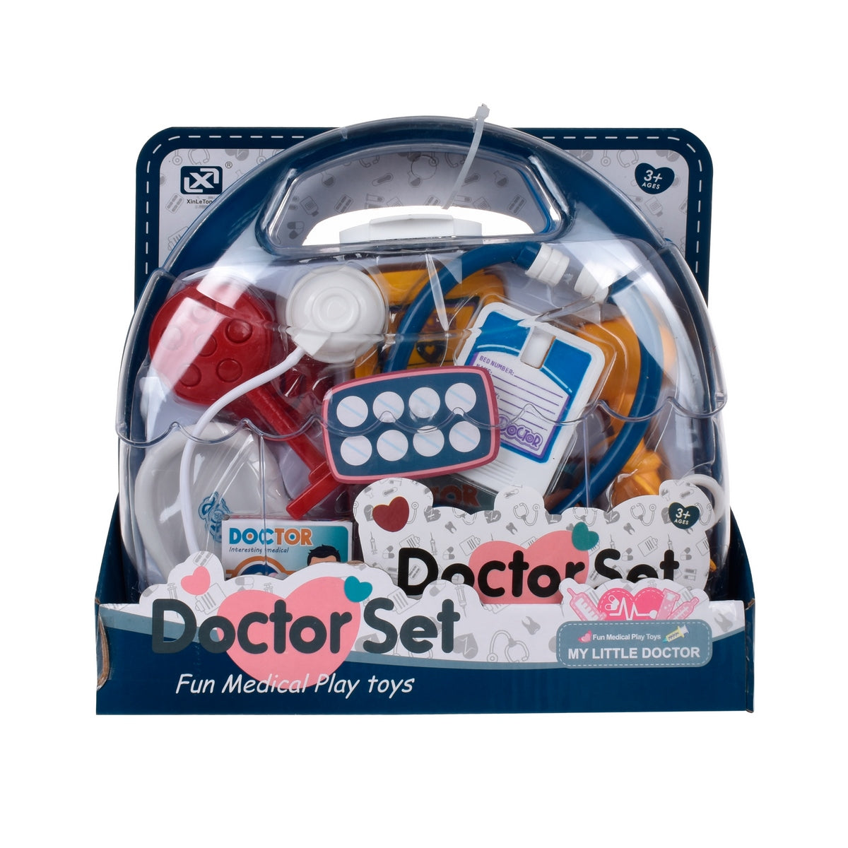 Playset Medico Con Maletin 10 Piezas