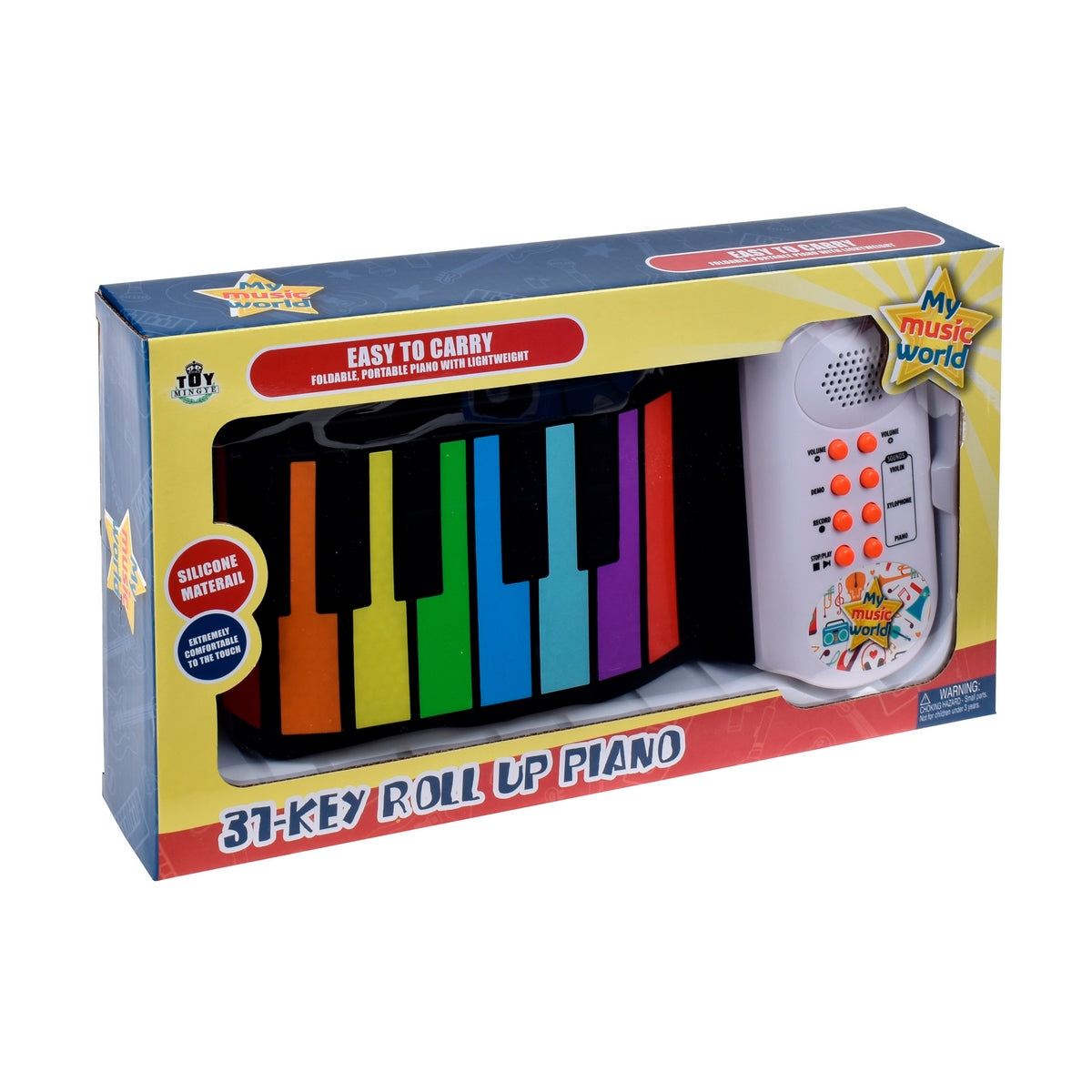 Piano De Goma Enrollable De 31 Teclas