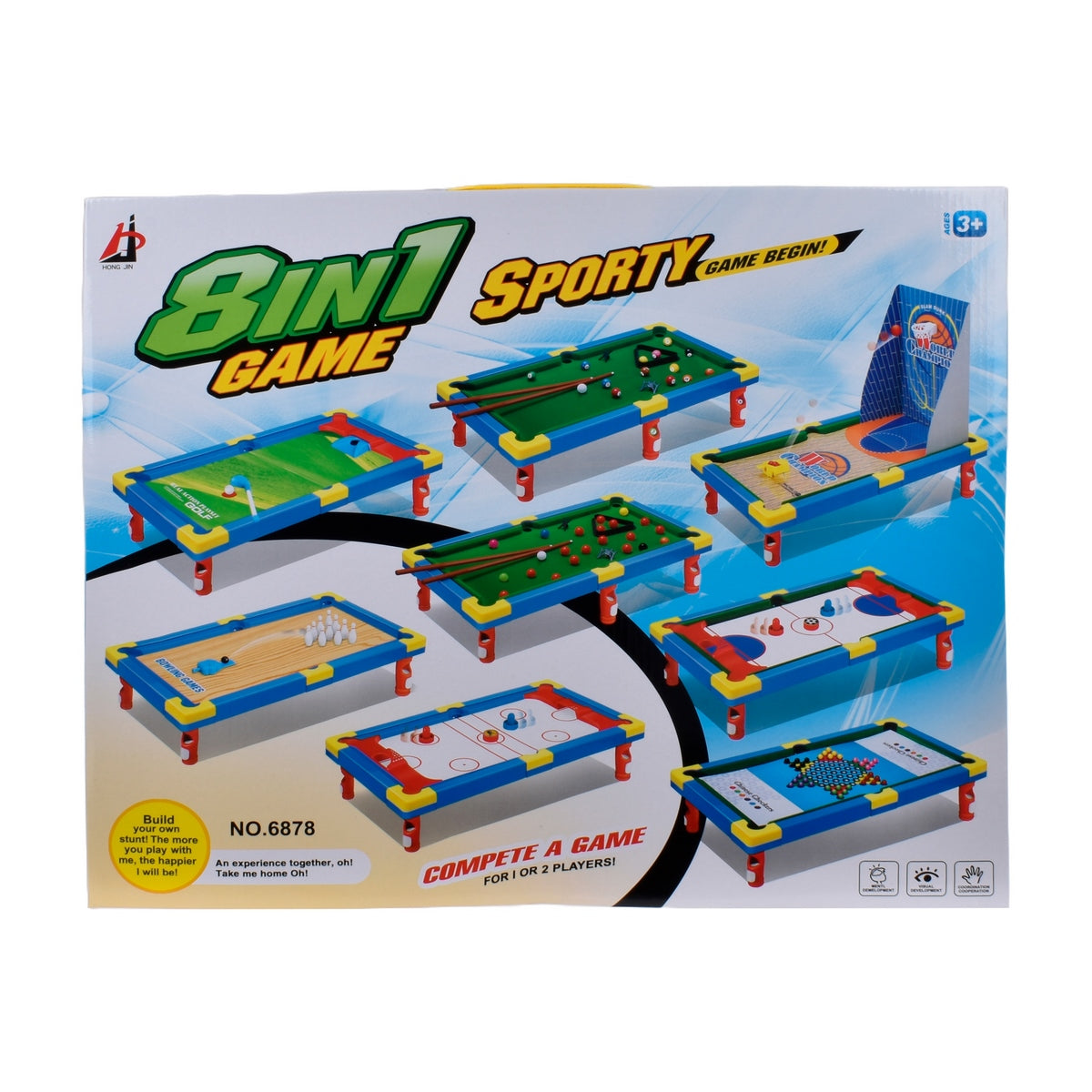 Mesa De Deportes 8 En 1