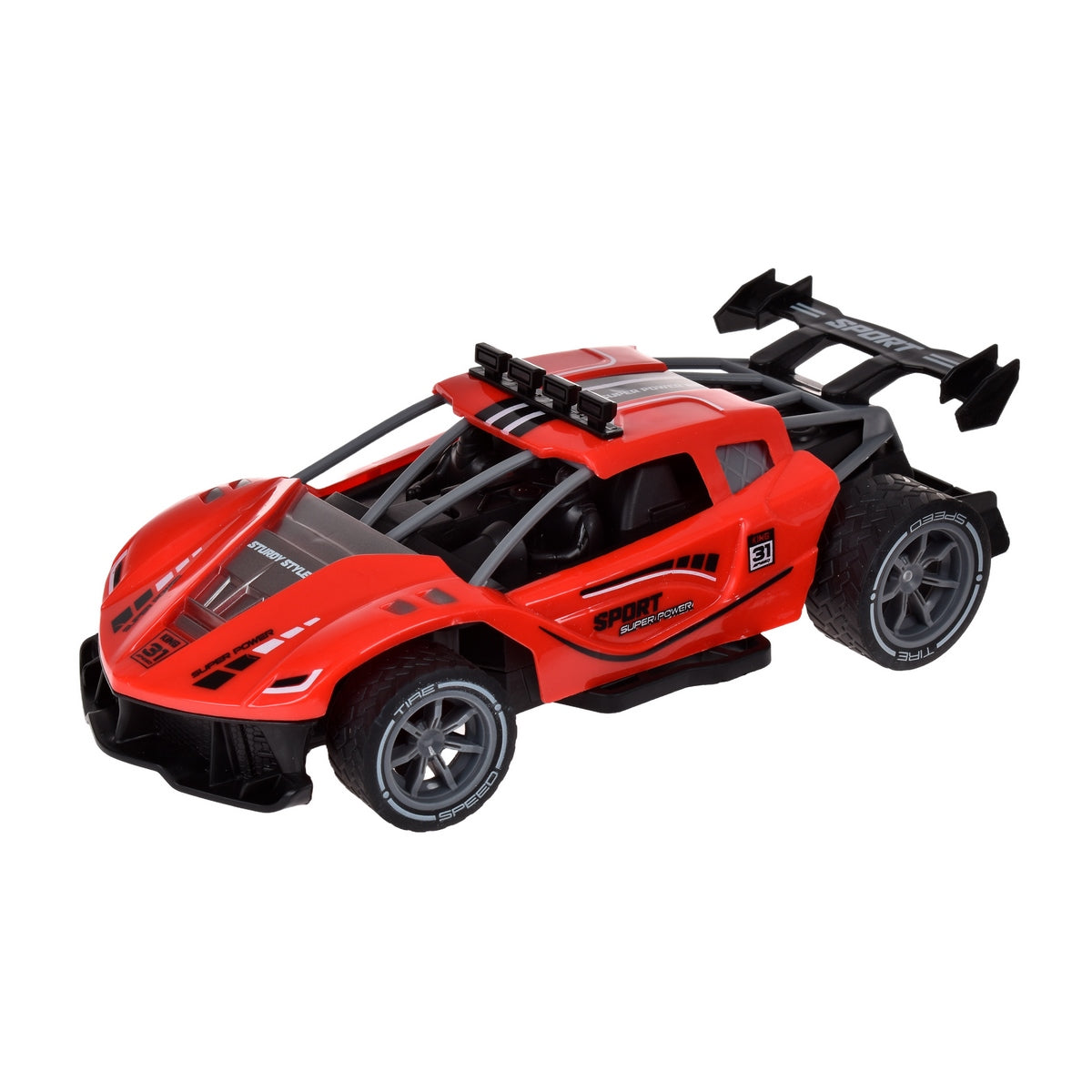 Auto 25 Cms Radio Controlado Con Pilas Recargables