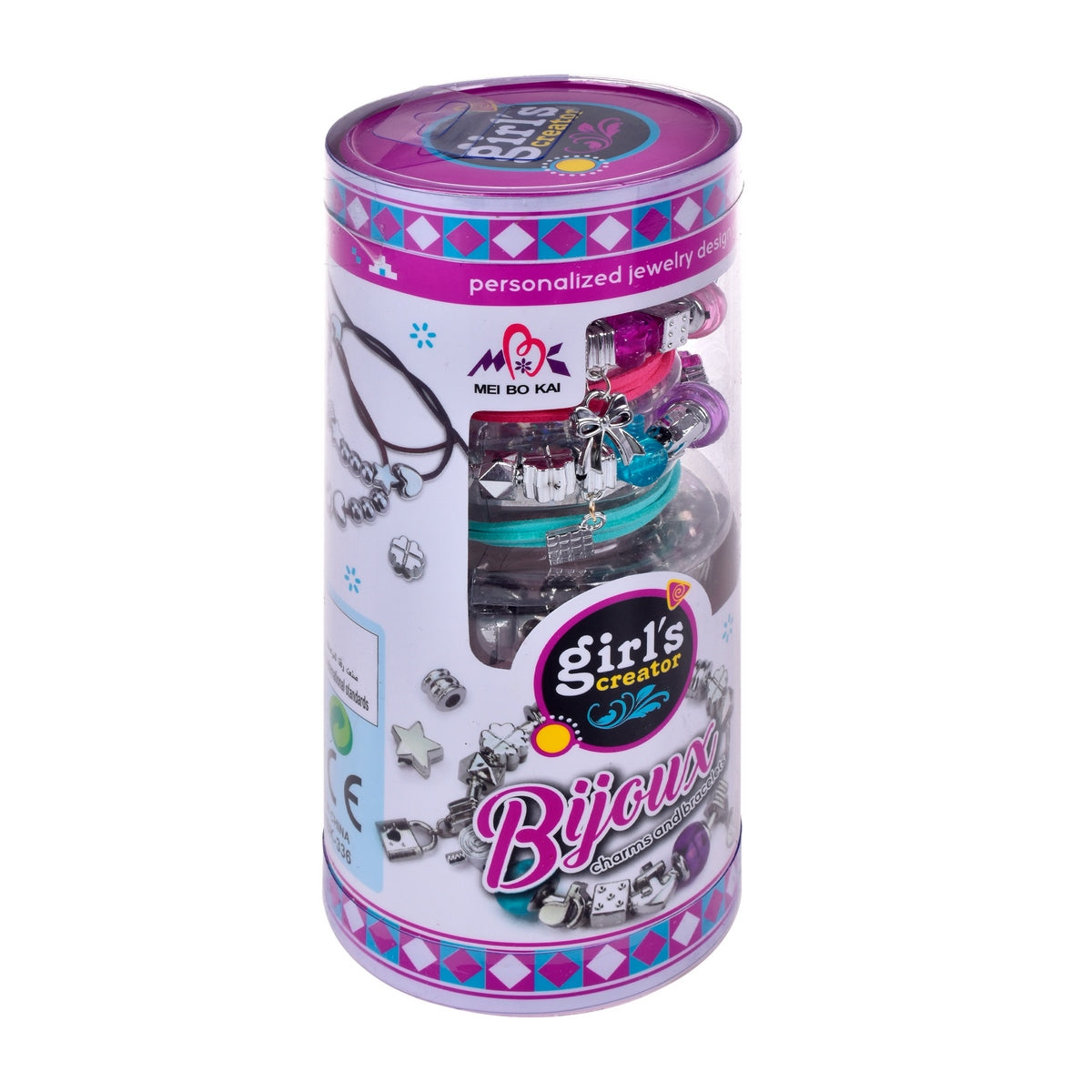 Set De Creación De Pulseras Con Charms