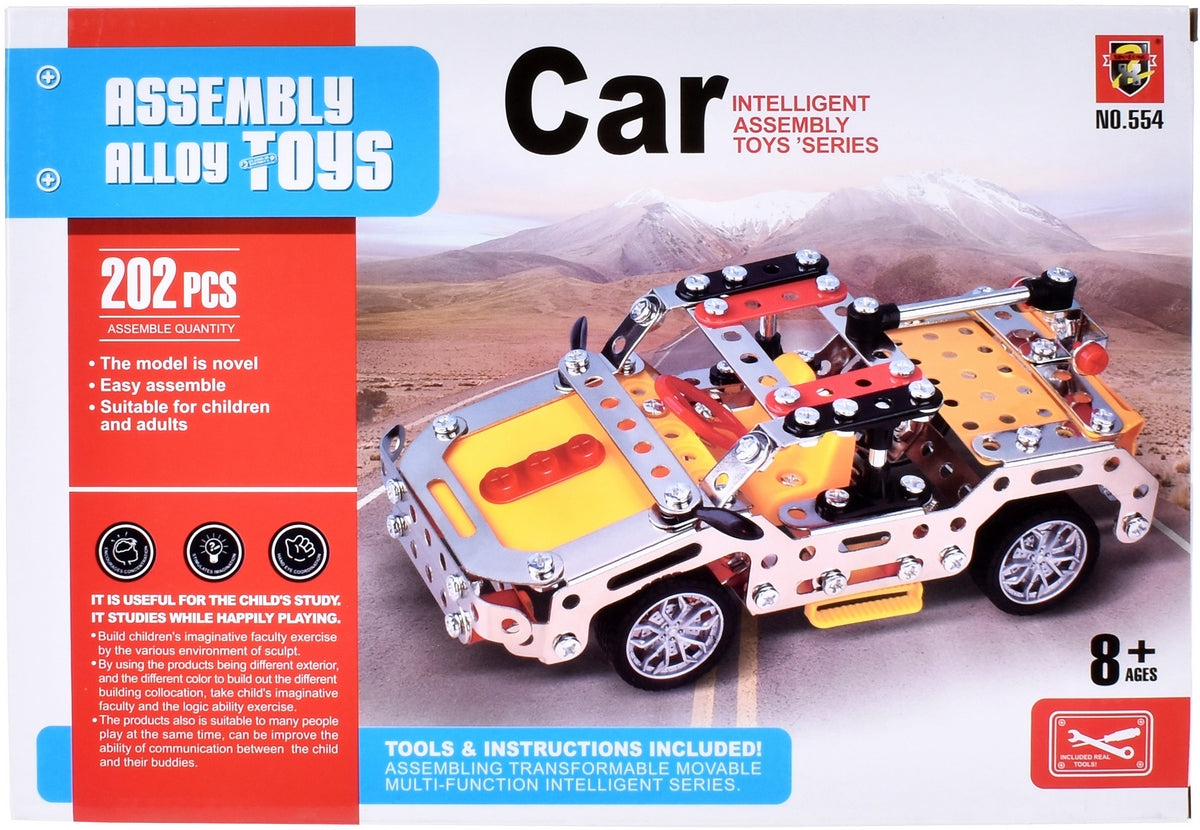 Mecano Metálico Camioneta 202 Piezas