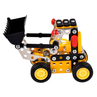Mecano Metálico Cargador Frontal 129 Piezas