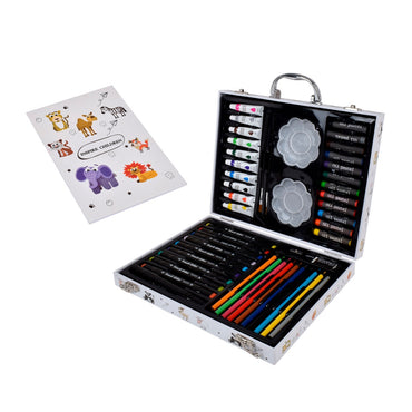 Set De Arte En Maleta Dura 50 Piezas