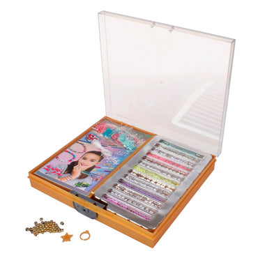 Set Creacion De Pulseras Con Letras Y Colores En Joyero