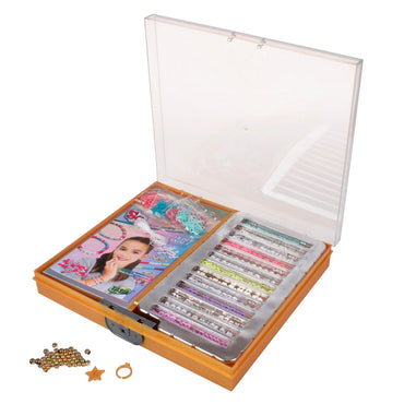 Set Creacion De Pulseras Con Charms Y Colores En Joyero