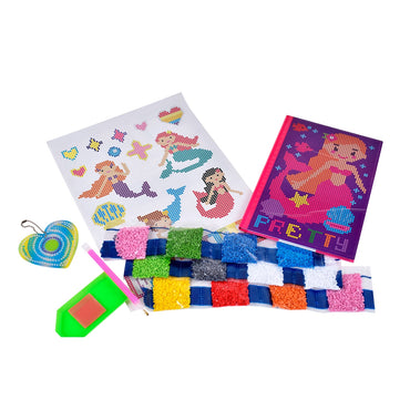 Set Creacion De Llaveros De Sirena Con Cristales