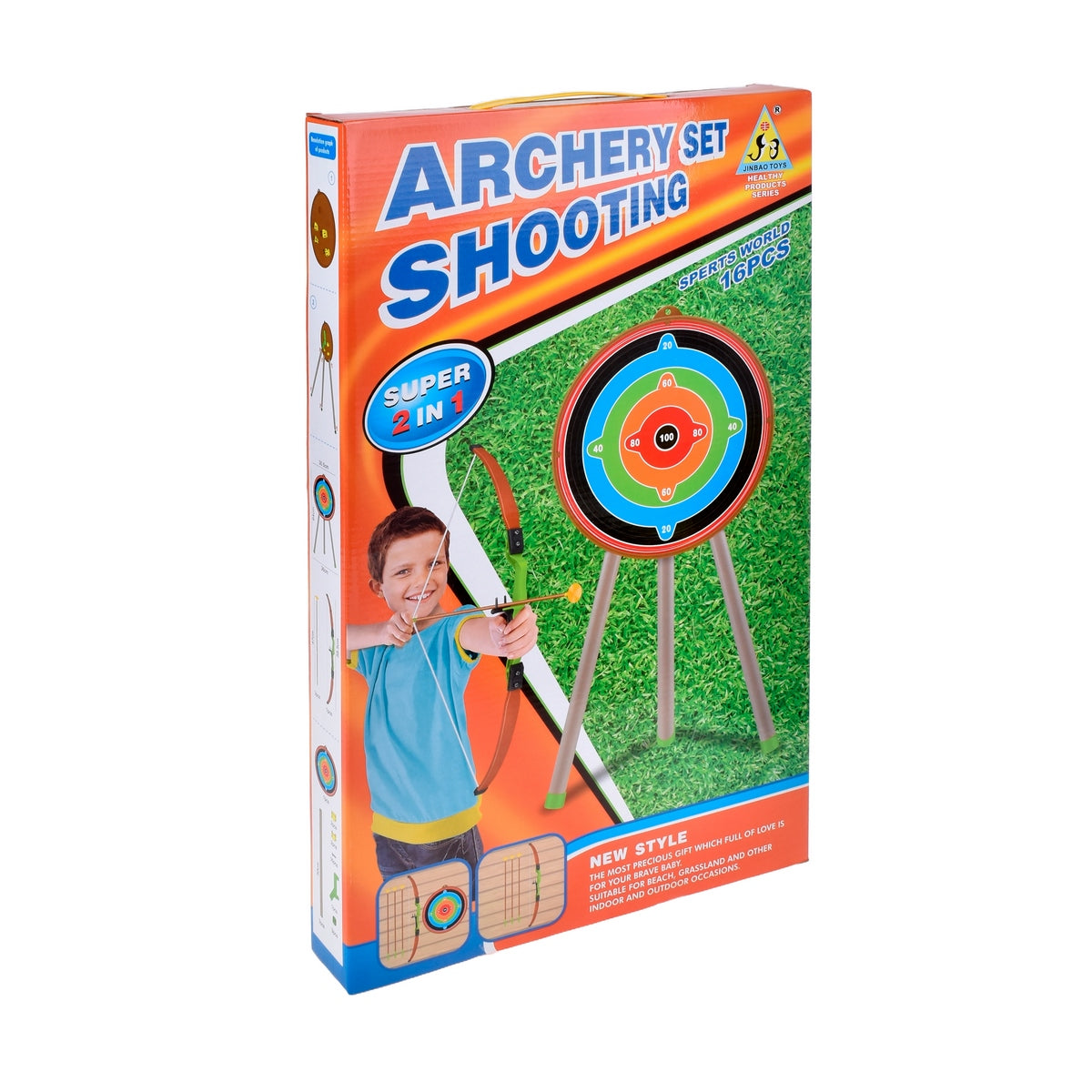 Tiro Al Blanco Con Arco Y Trípode