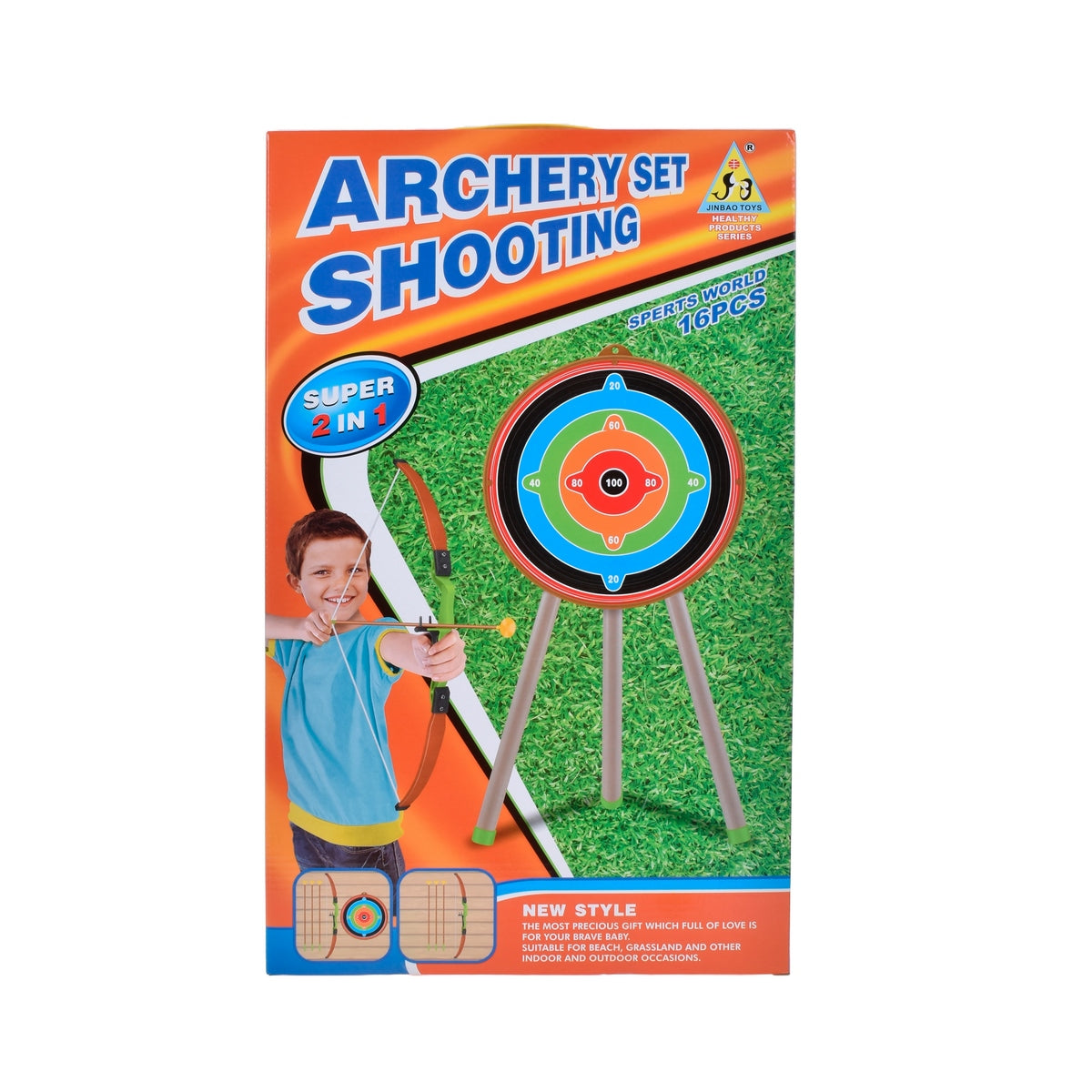 Tiro Al Blanco Con Arco Y Trípode