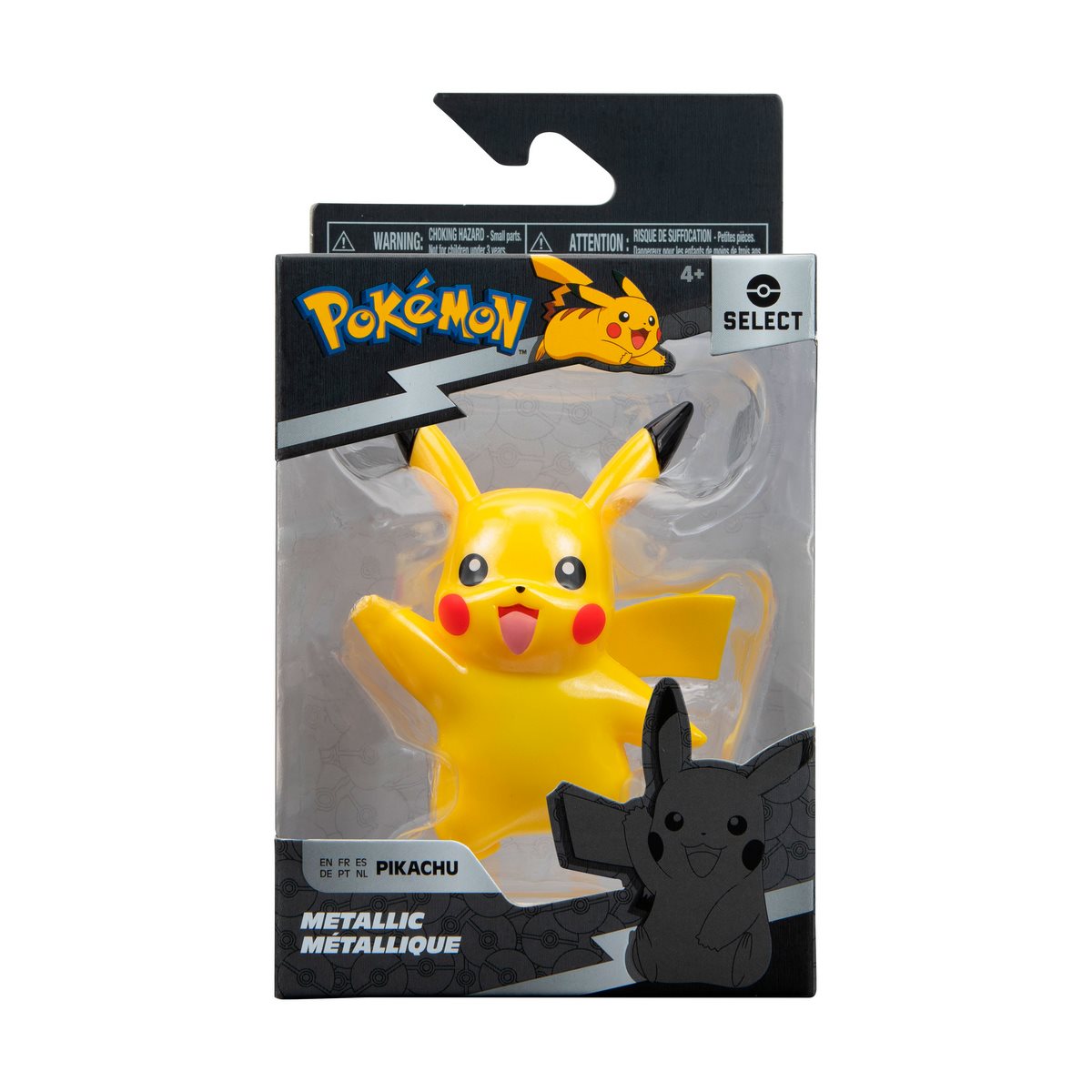 Figura Metalica De 8 Cms Pokemon - Pikachu