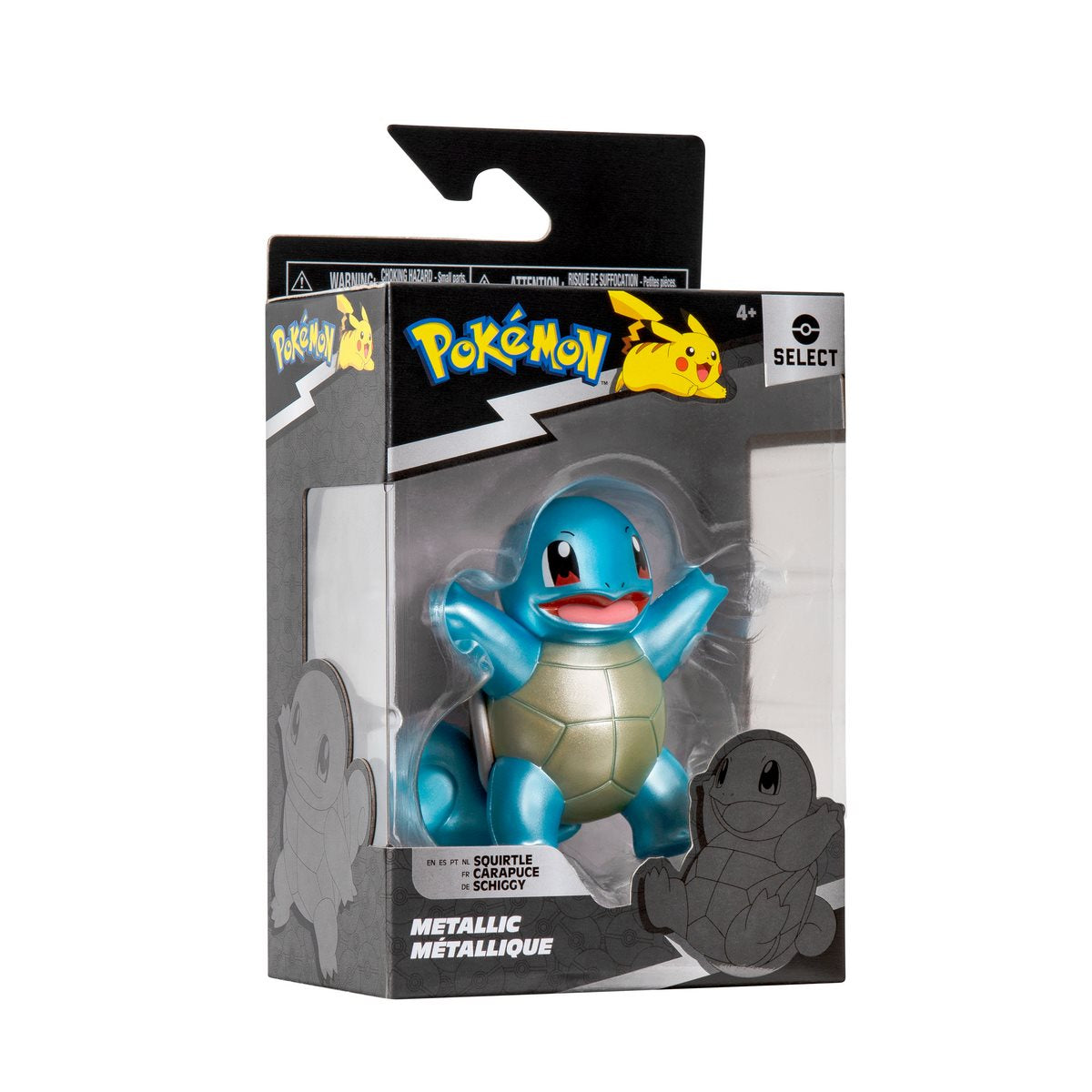 Figura Metalica De 8 Cms Pokemon - Squirtle