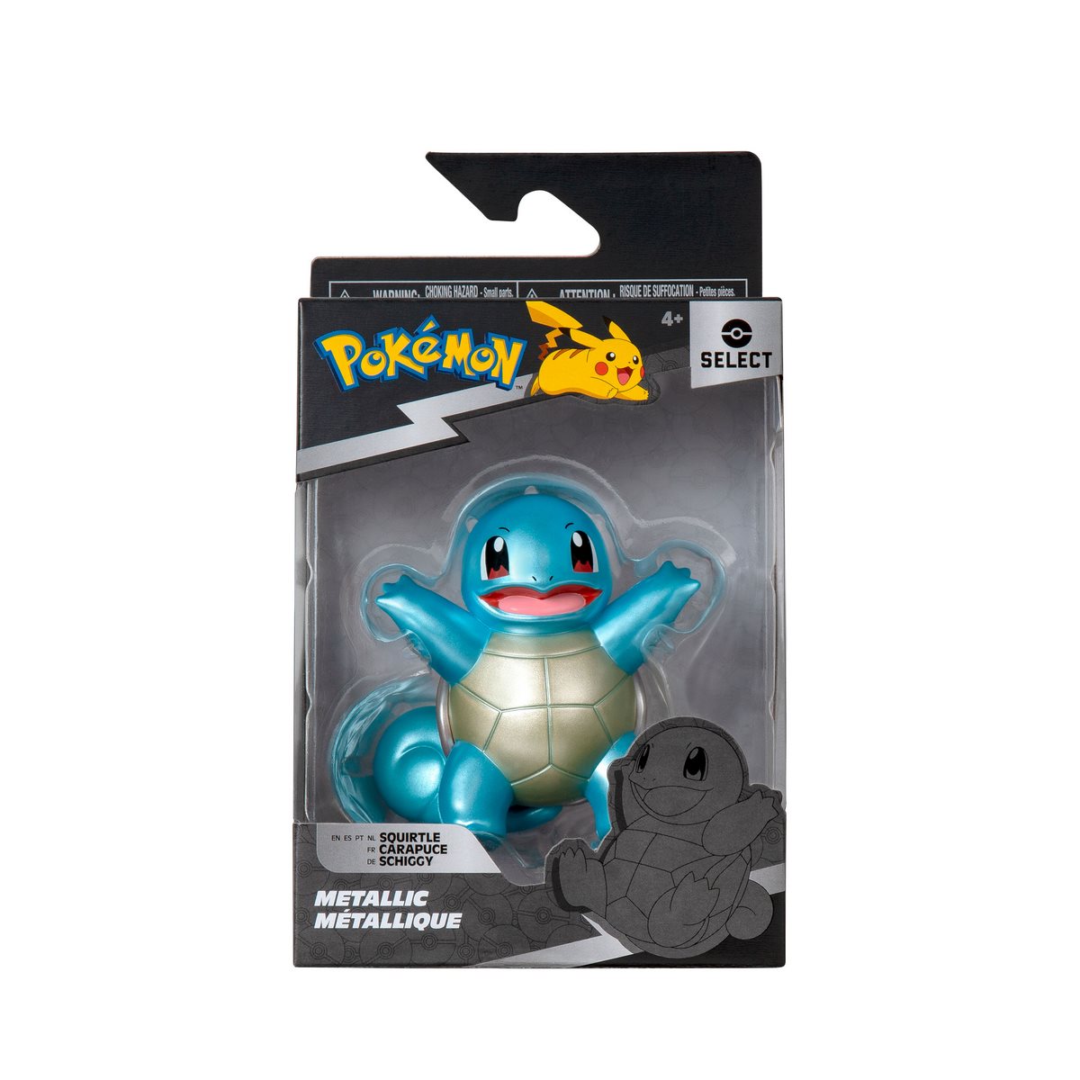 Figura Metalica De 8 Cms Pokemon - Squirtle