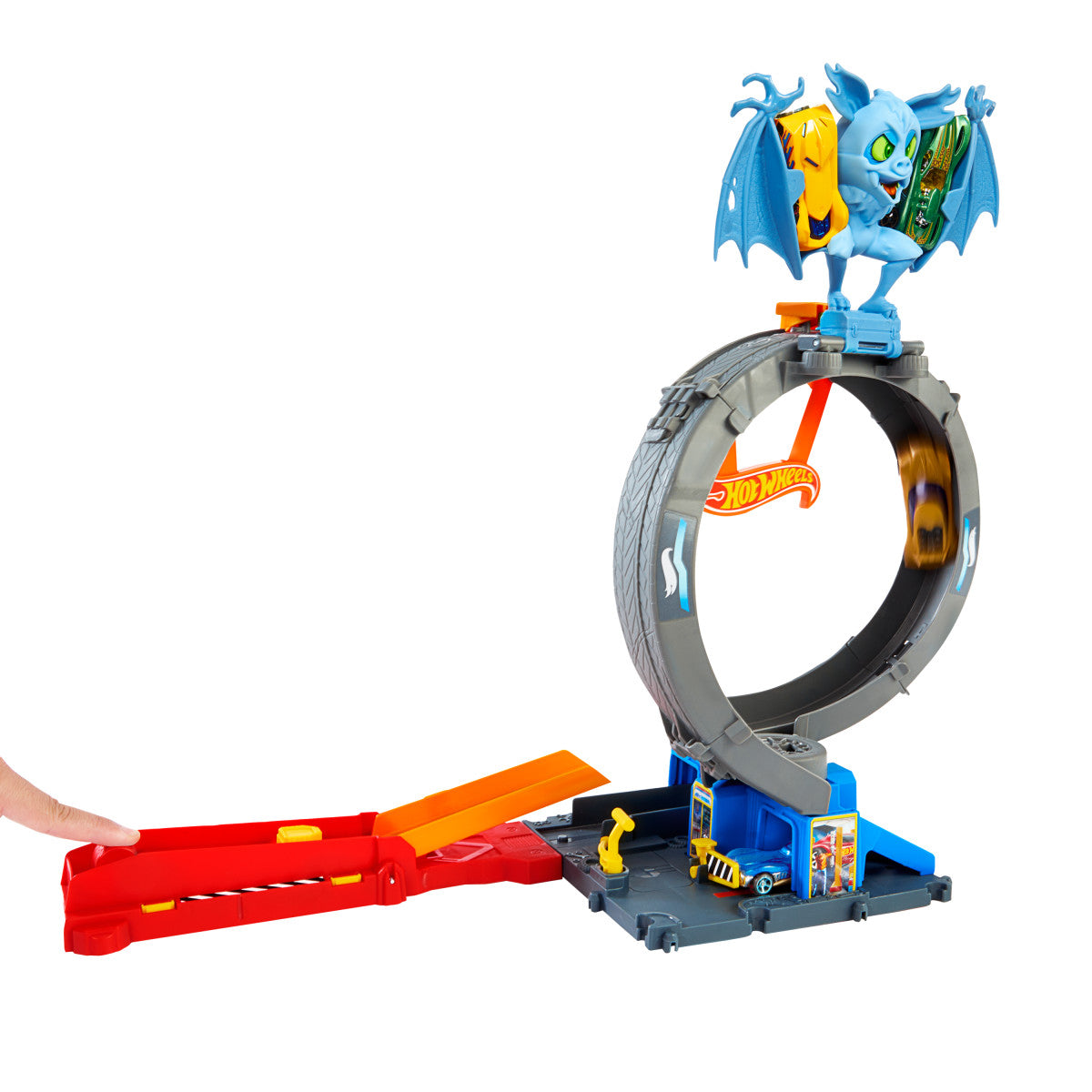 Hot Wheels City Pista De Juguete Ataque De Murci‚lago