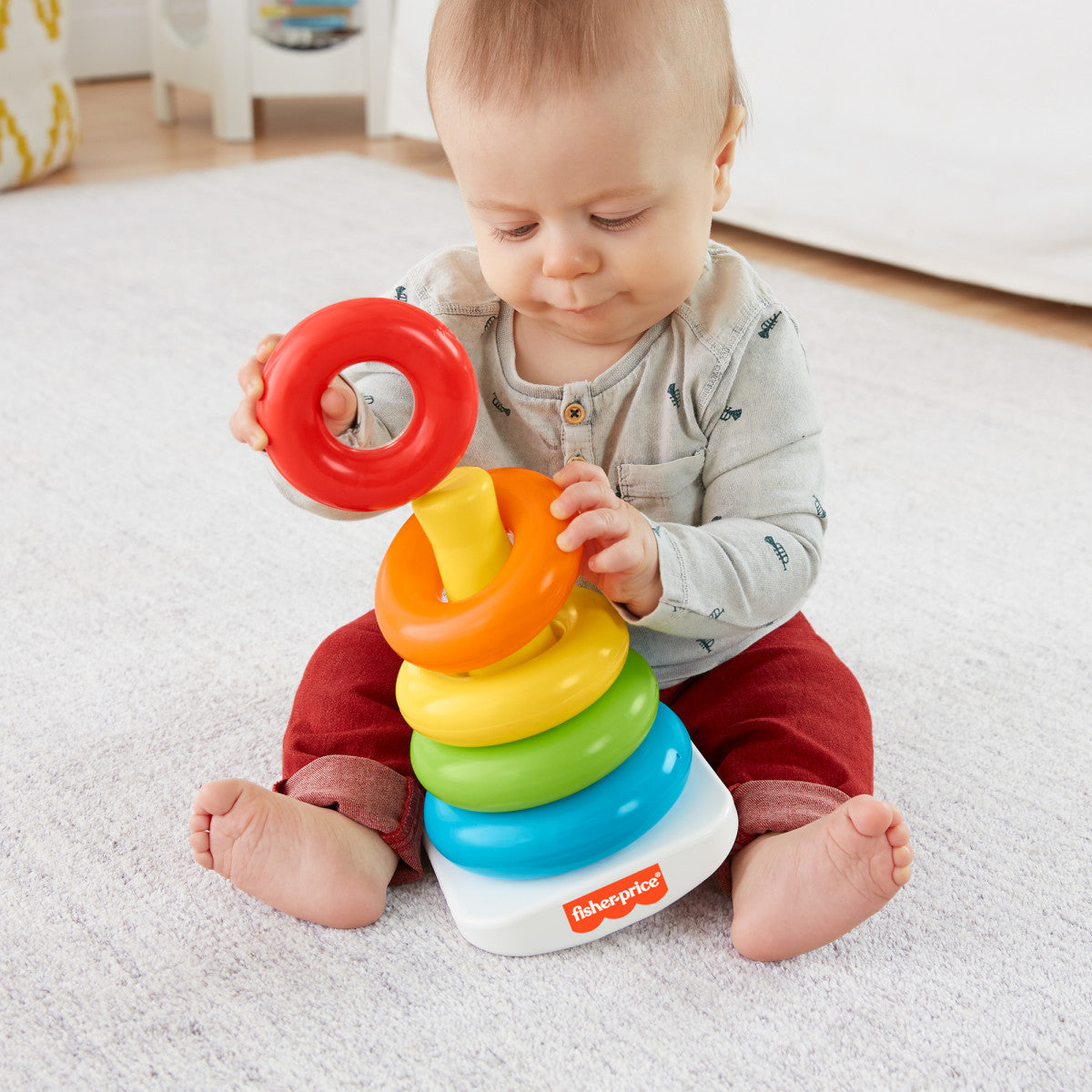 Fisher-Price Juguete Para Bebés Pila De Aritos