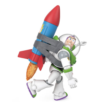Disney Pixar Toy Story Figura De Acción Buzz Con Cohete