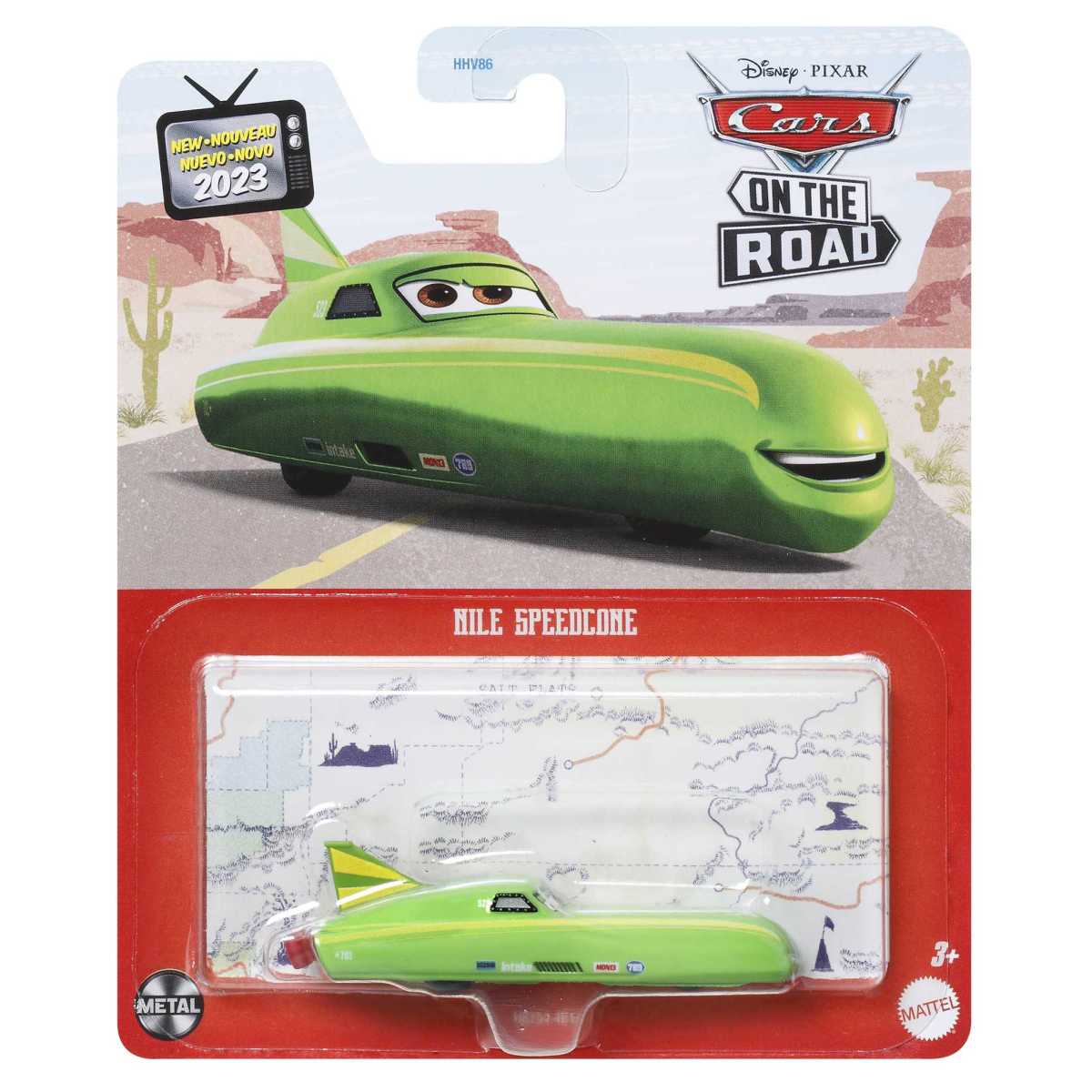Disney Pixar Cars De Autos Básicos 1:55 - Nile Speedcone