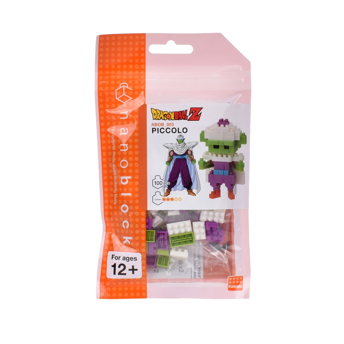 Figura Nanoblock Serie Dragon Ball Z De Bandai - Piccolo