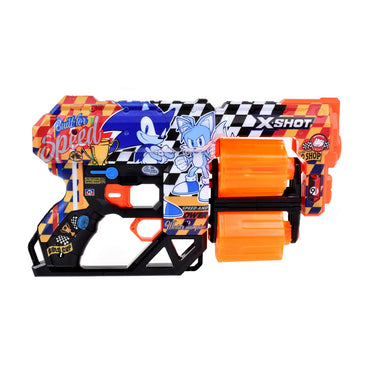 Lanzador Skin Sonic X-Shot-Super Speed