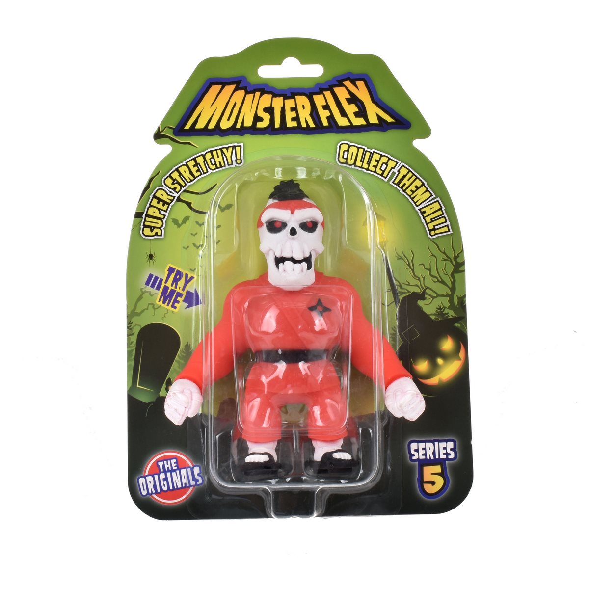 Figura Monster Flex - Cráneo De Kárate