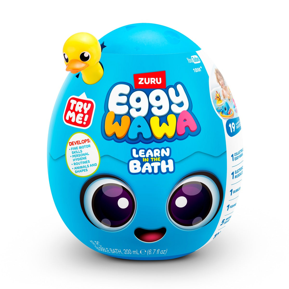 Huevo Sorpresa Hora Del Baño Eggywawa De Zuru