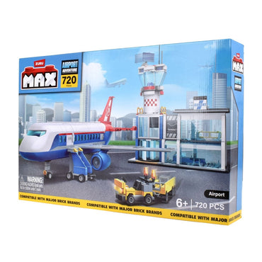 Set de Construcción Max Aeropuerto - 720 Bloques