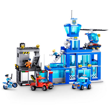 Set 889 Bloques Max Estacion De Policia