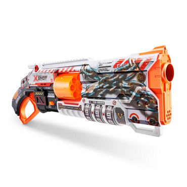 Lanza Dardos Menace Skins Lock Gun Con 16 Dardos X-Shot