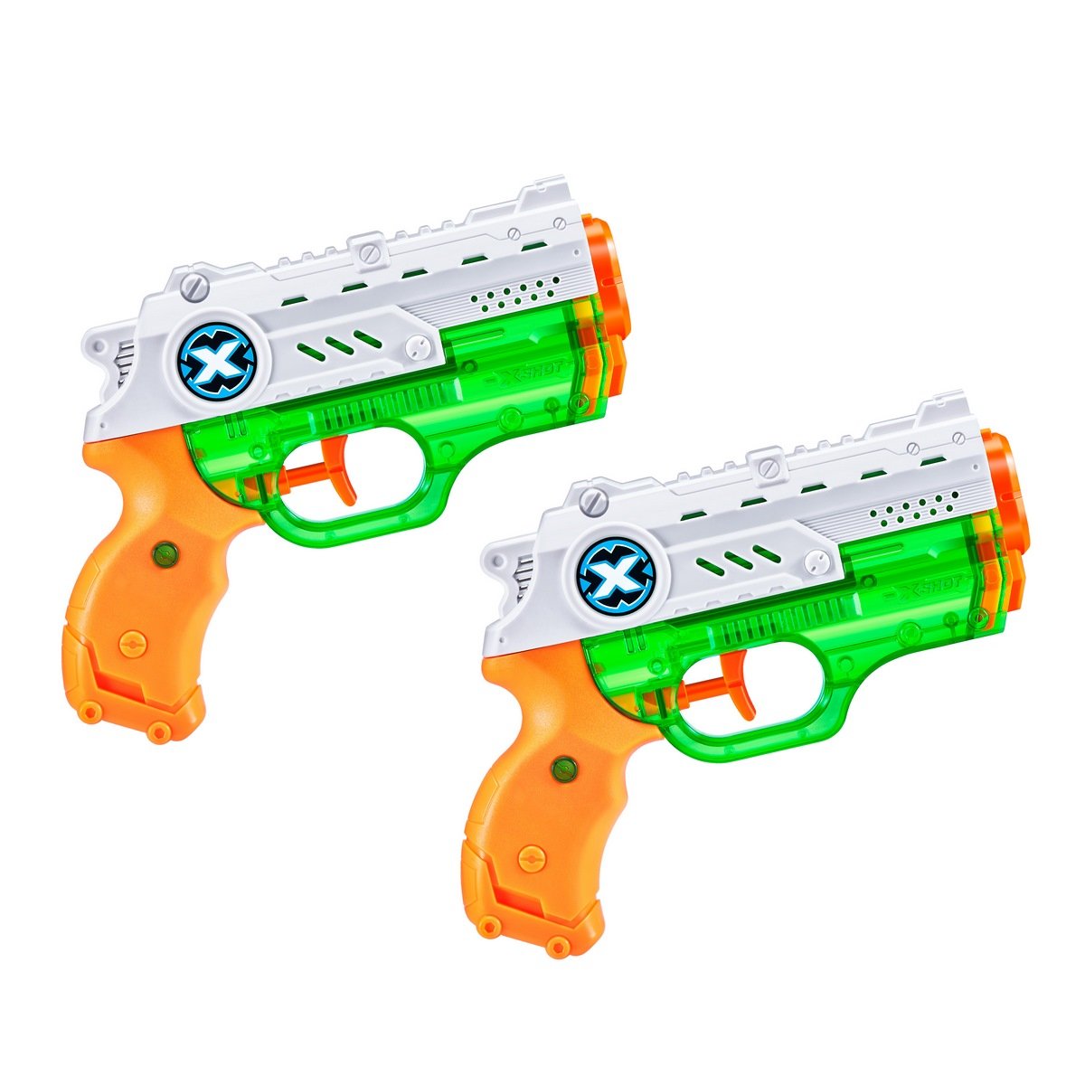 Set 2 Lanza Agua Nano De 100 Ml Con Sistema De Llenado Rapido Fast Fill X-Shot