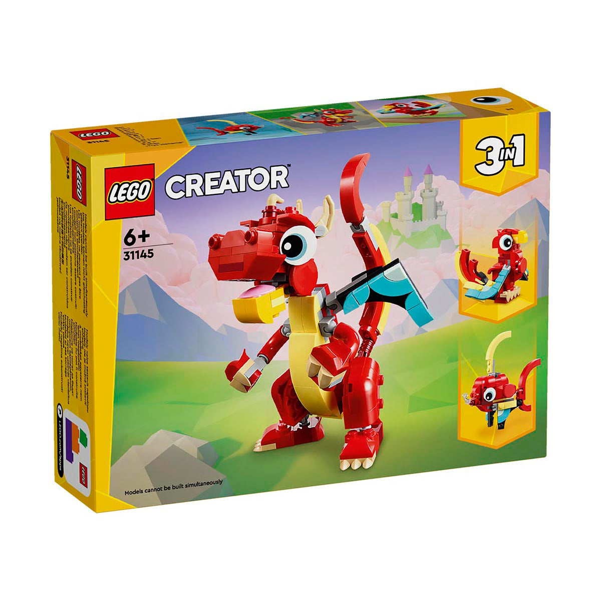 Dragón Rojo Lego Creator