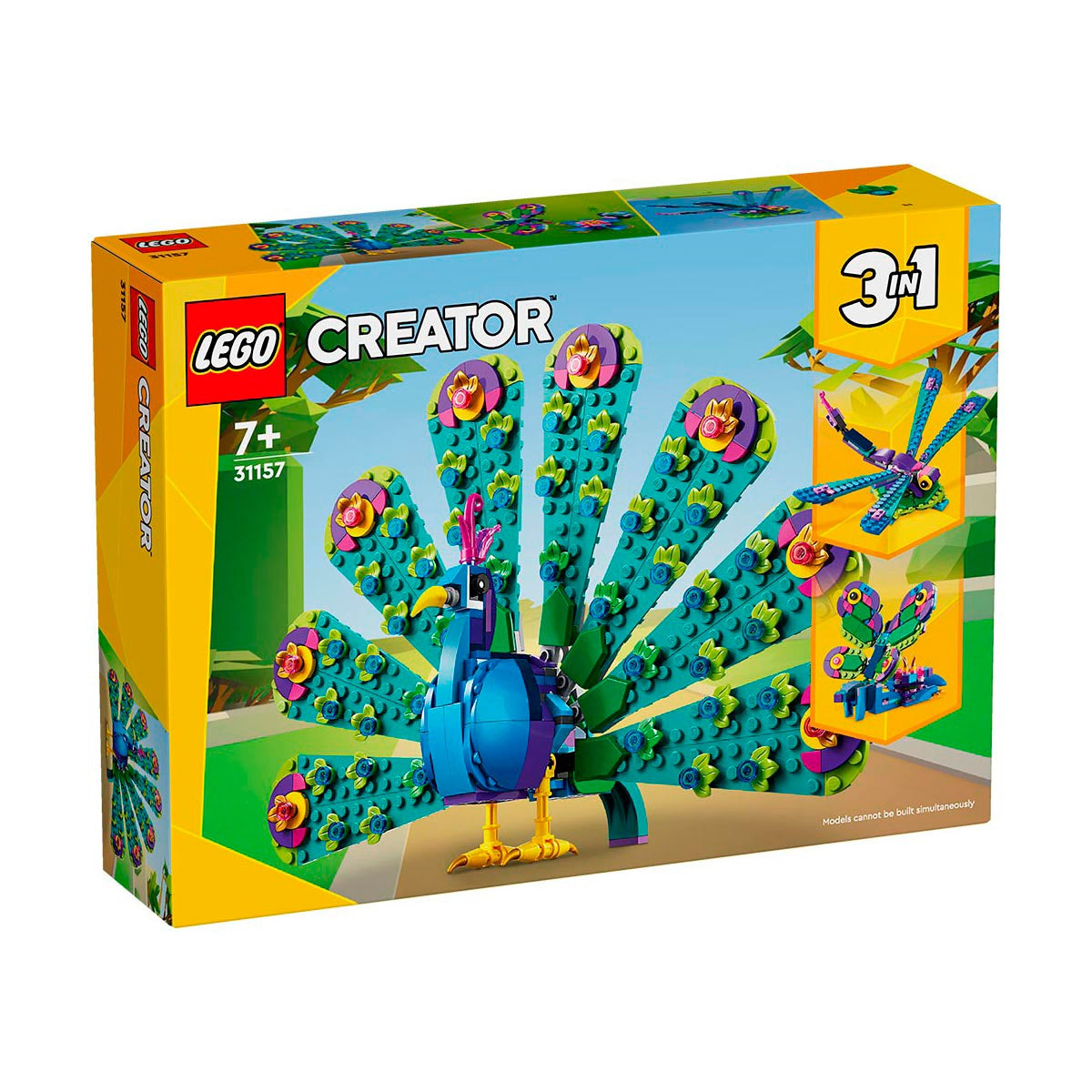 Pavo Real Exótico Lego Creator