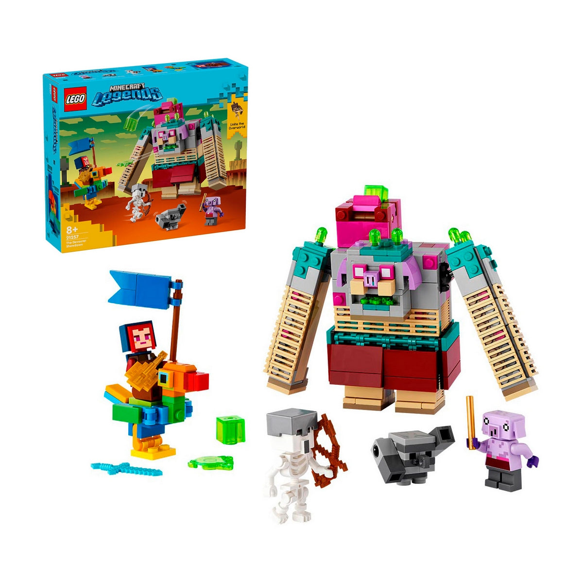 El Duelo Contra El Devorador Lego Minecraft