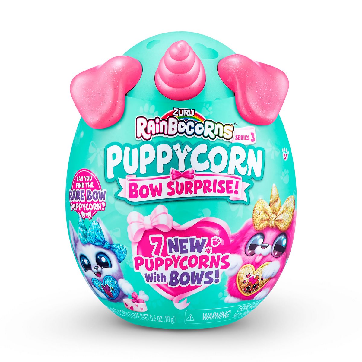 Huevo Sorpresa Puppycorn Rainbocorns - Rosado