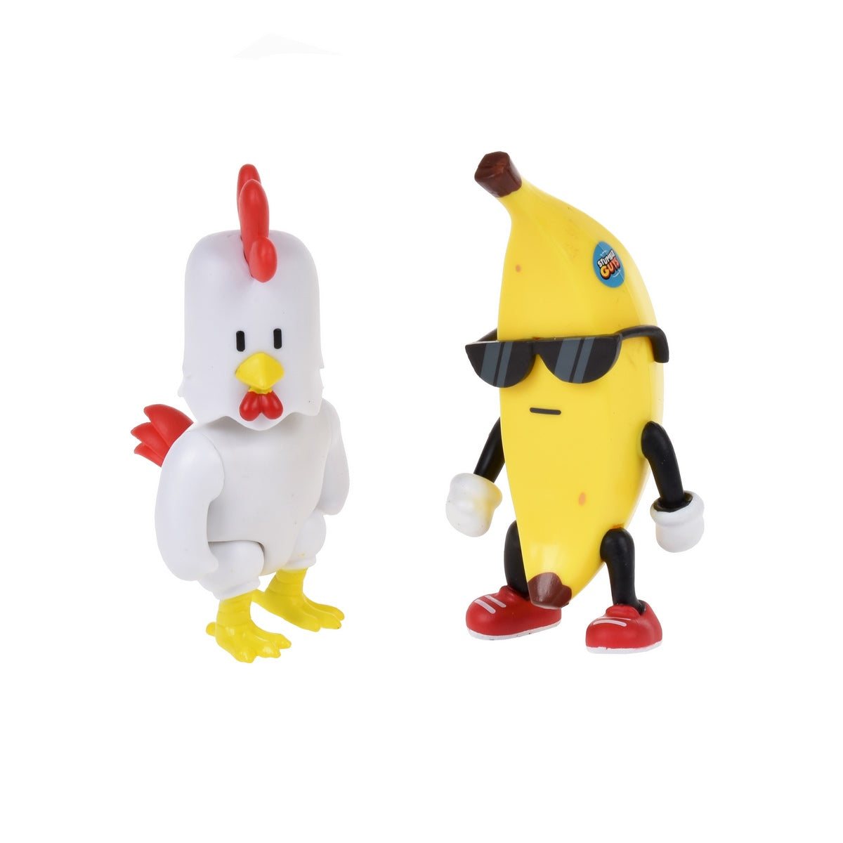 Pack 2 Figuras Articuladas Stumble Guys - Chicken