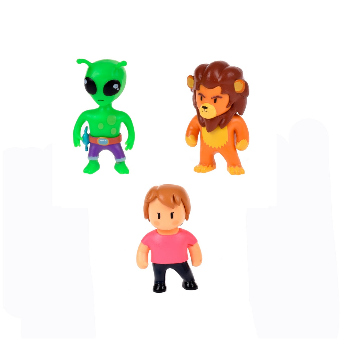 Pack 5 Figuras 5 Cms Stumble Guys - Ms. Stumble