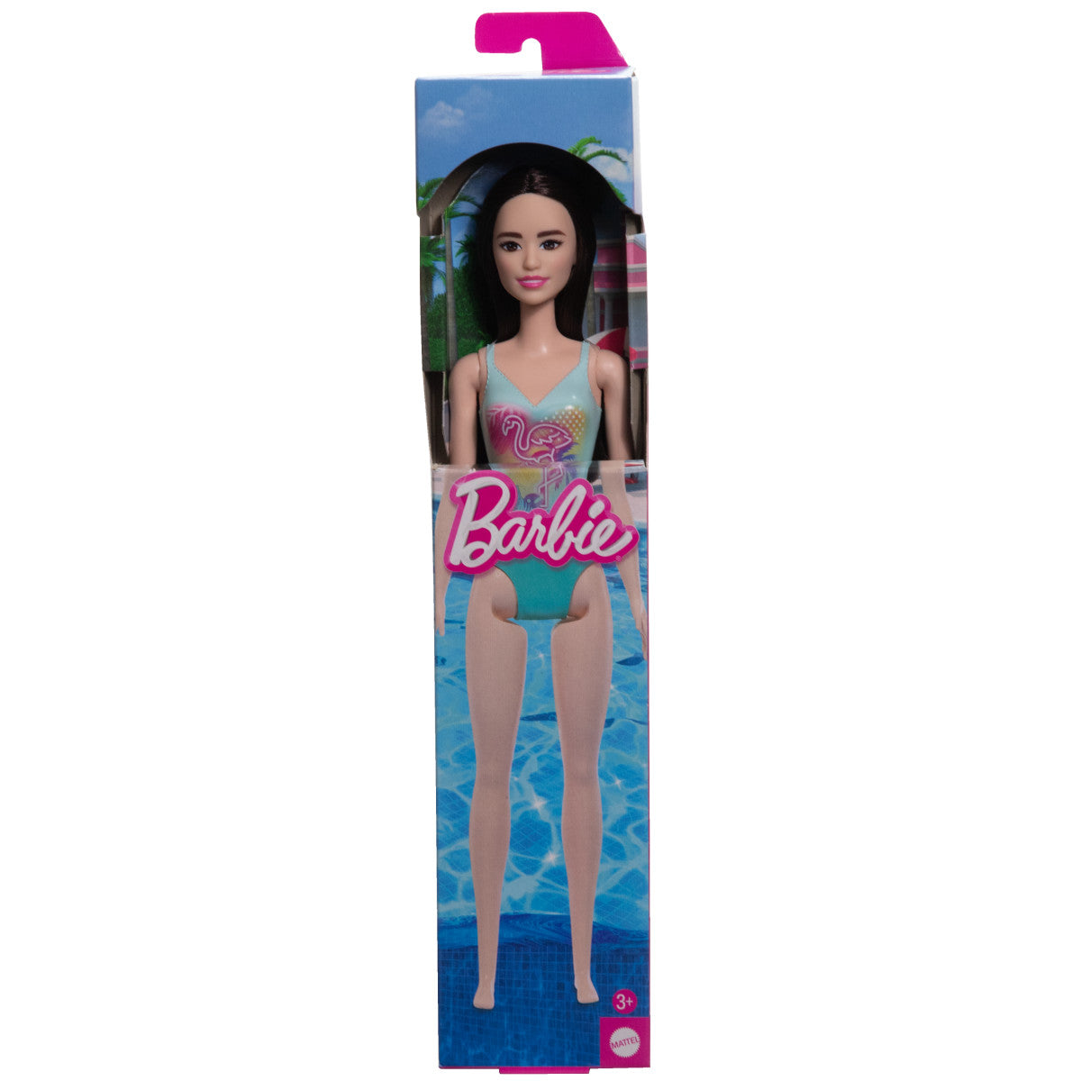 Barbie Fashion & Beauty Muñeca De Playa Sorpresa - Traje De Baño Verde
