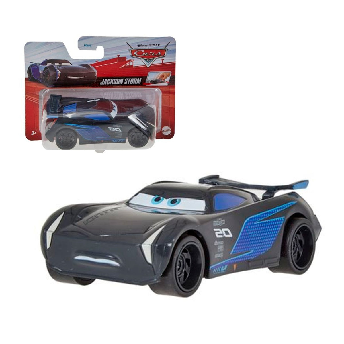 Cars De Disney Y Pixar 1:43 Pullback - Jackson Storm