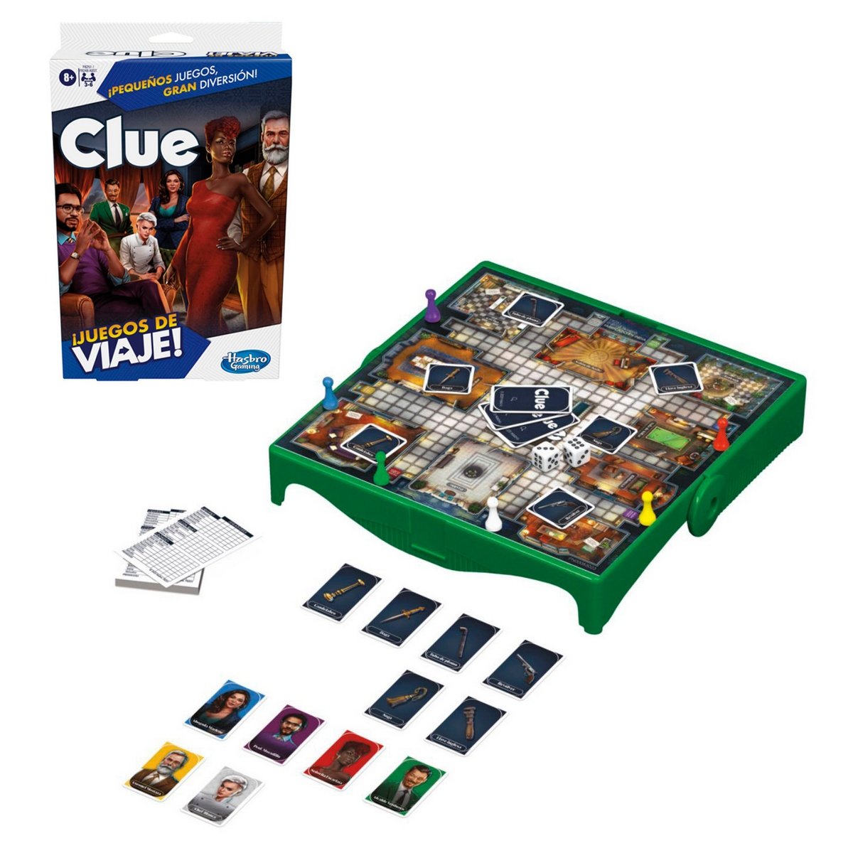 Nuevo Juegos De Viaje - Clue