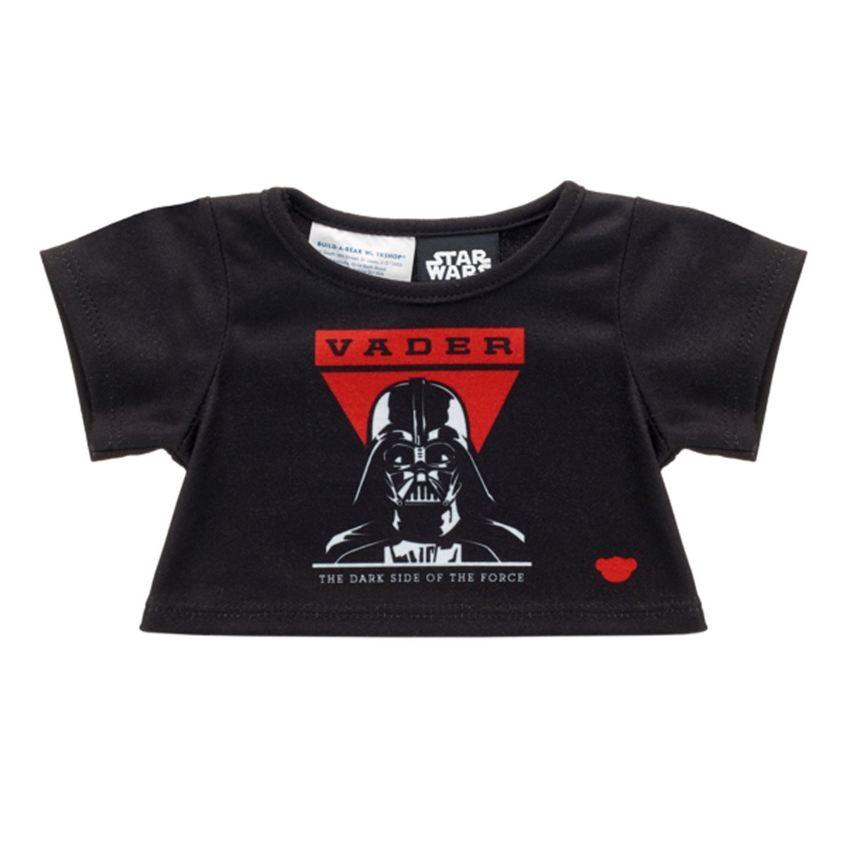 Polera Negra Darth Vader Star Wars Build-A-Bear