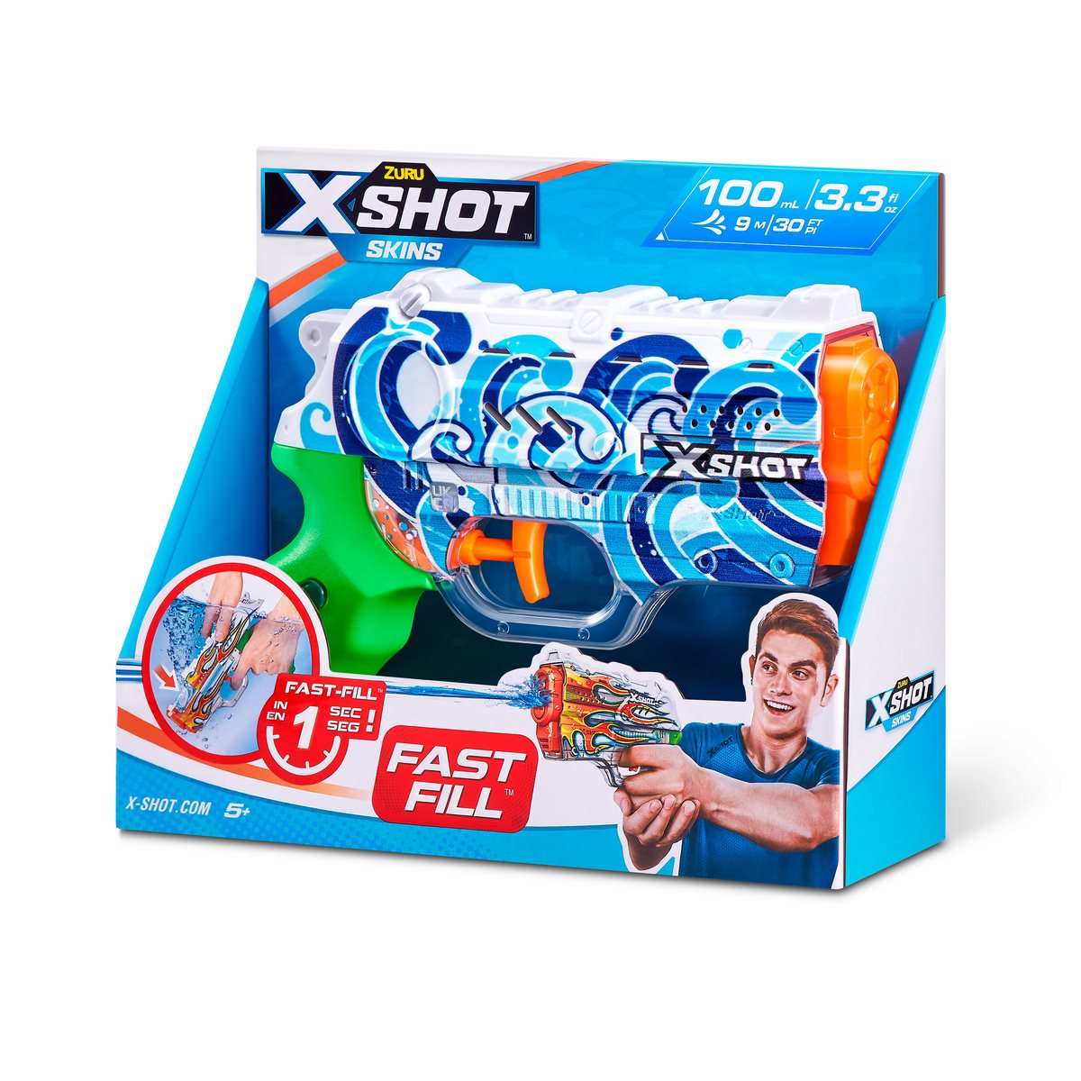 Lanza Agua Nano Skins 100Ml X-Shot - Hydra