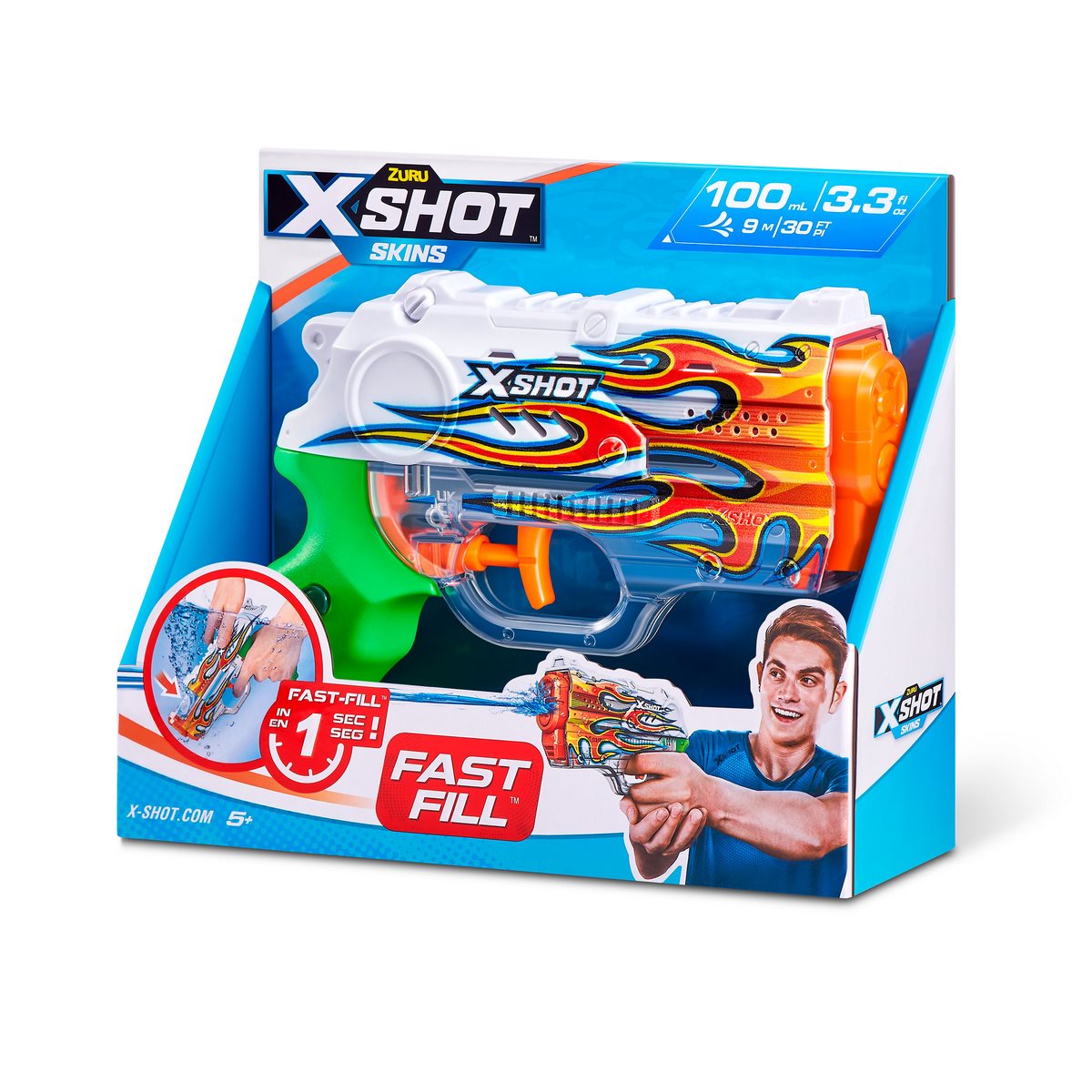 Lanza Agua Nano Skins 100Ml X-Shot - Blazer