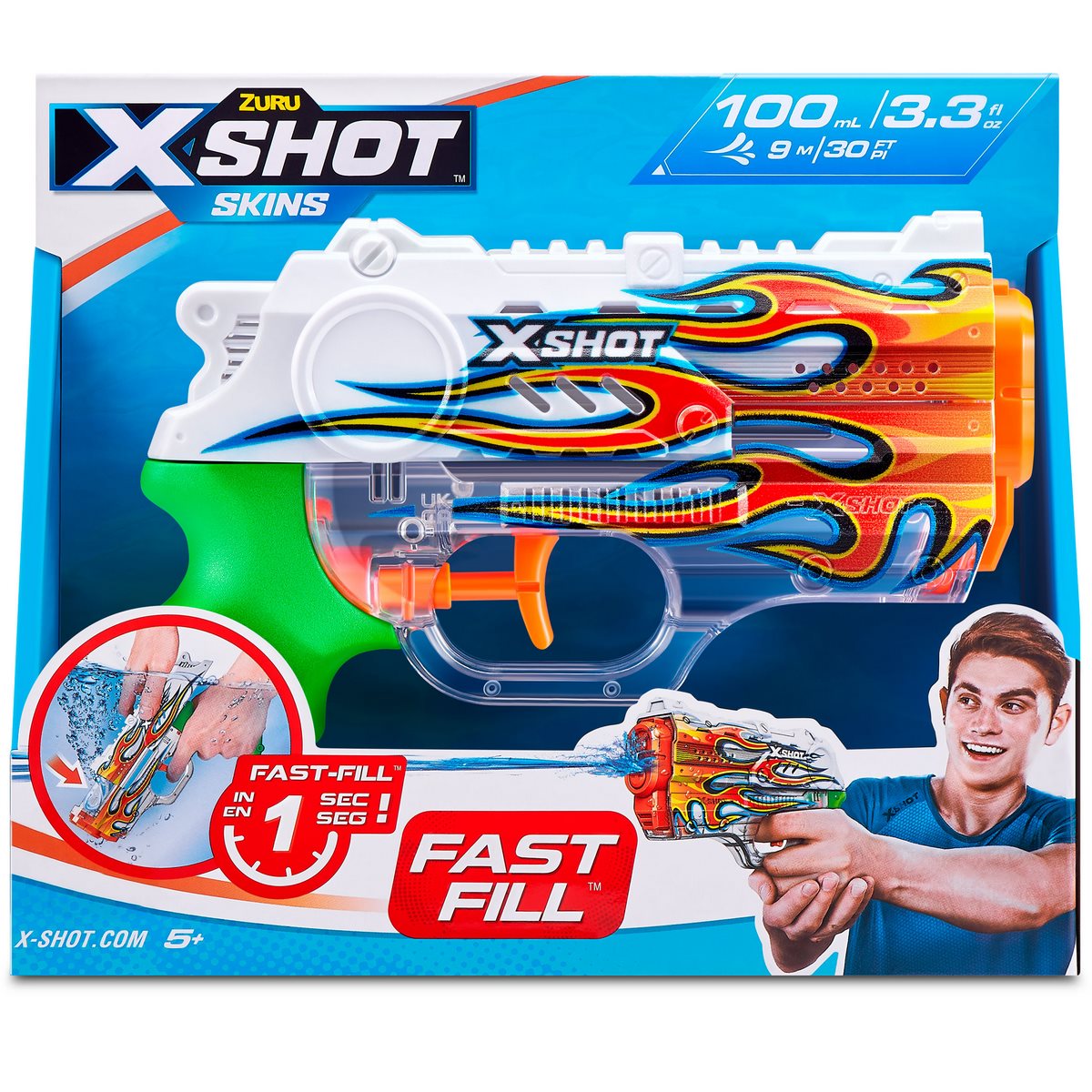 Lanza Agua Nano Skins 100Ml X-Shot - Blazer