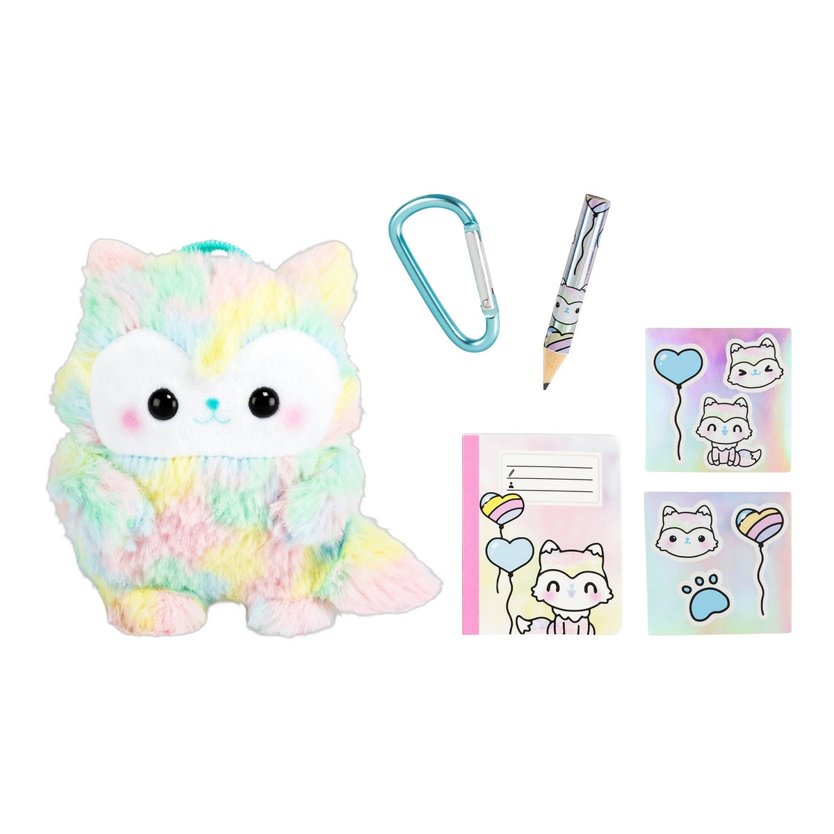Mochila Peluche Con Accesorios Real Littles - Fox