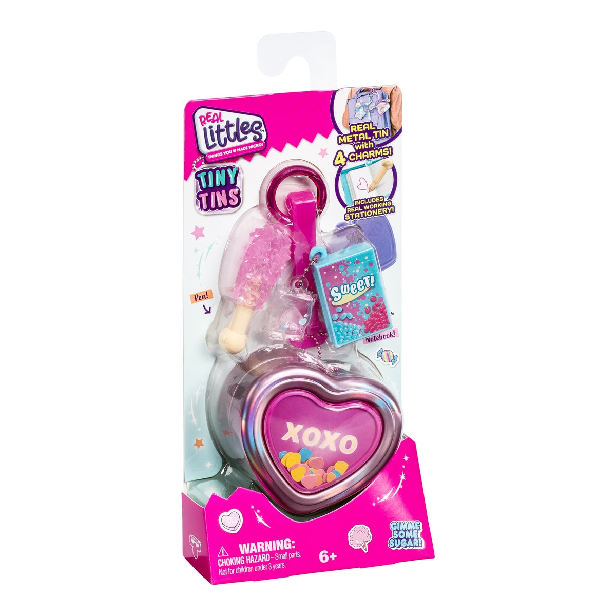 Llavero Metalico Con Accesorios Real Littles - Xoxo