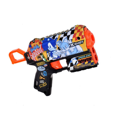 Lanza Dardos Flux Skins Sonic Con 8 Dardos X-Shot - Super Speed