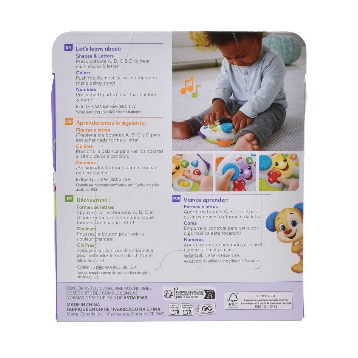 Fisher-Price Control Juega Y Aprende Conmigo