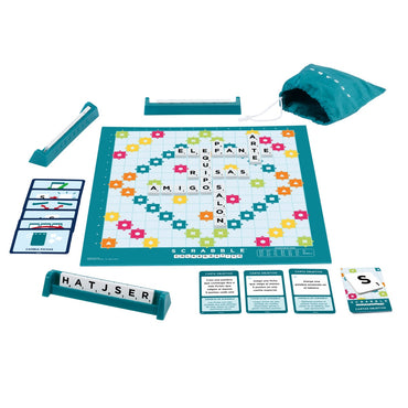 Scrabble Mattel 2 En 1 Colaborativo