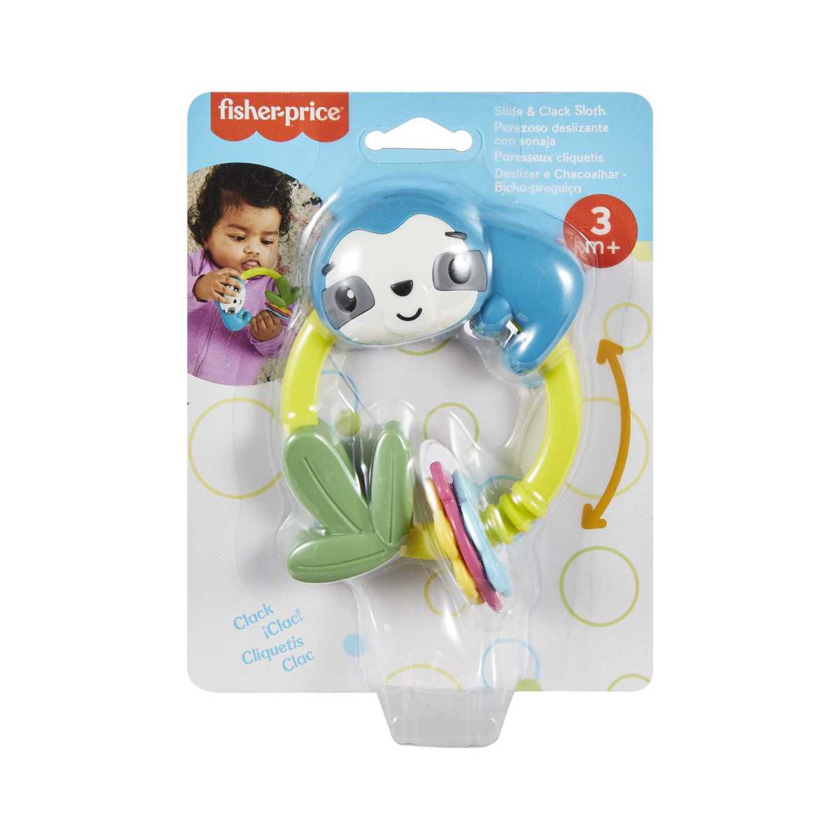 Fisher-Price Sonajas Sensimals - Perezoso