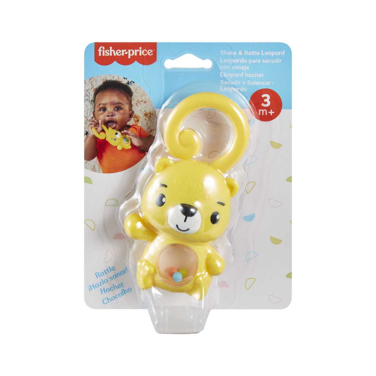 Fisher-Price Sonajas Sensimals - Leopardo