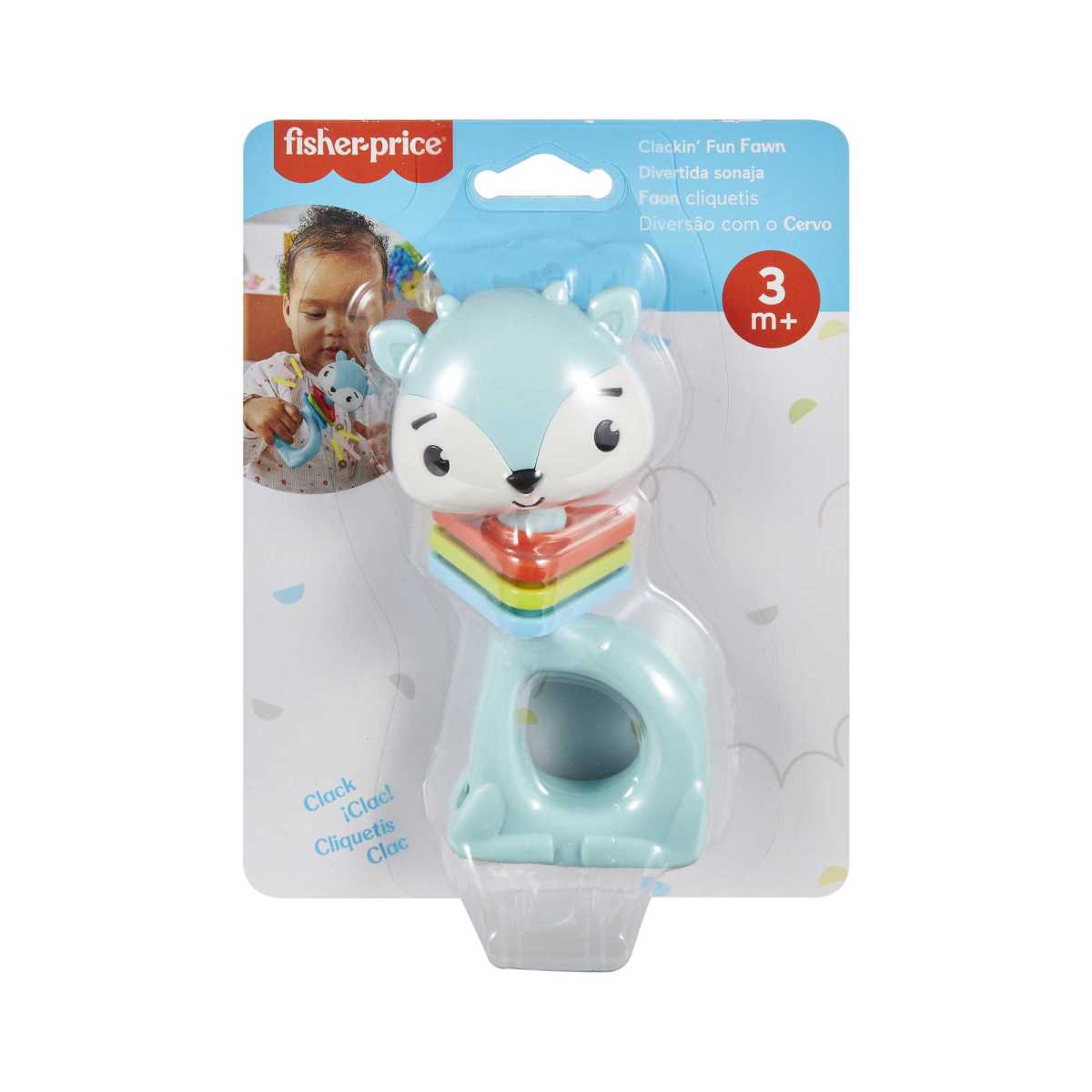 Fisher-Price Sonajas Sensimals - Ciervo
